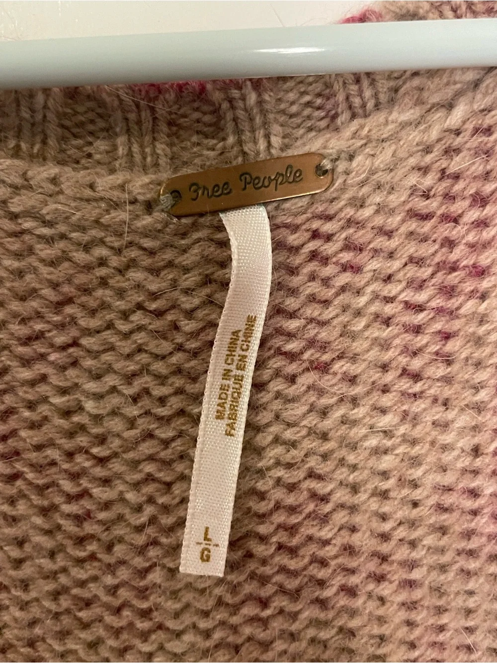 Vintage Free People Rabbit Hair/ Lambswool Cardigan Top - Picture 5 of 6